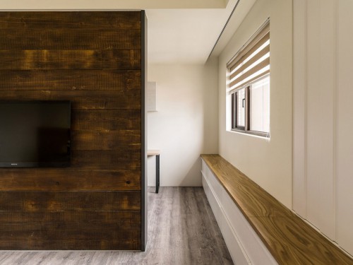 Slaapkamer met inloopkast door White Interior Design Slaapkamer met inloopkast door White Interior Design