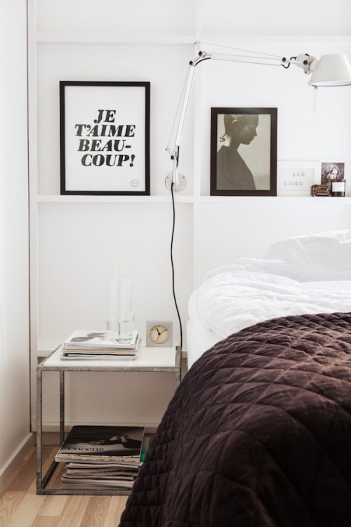Slaapkamer van interieurstylist Pella Hedeby Slaapkamer van interieurstylist Pella Hedeby