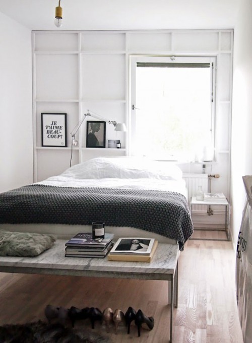Slaapkamer van interieurstylist Pella Hedeby Slaapkamer van interieurstylist Pella Hedeby