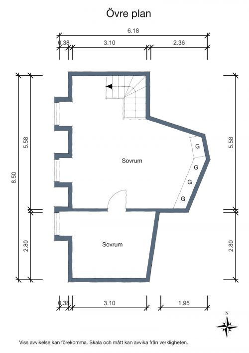 Slaapkamer met hoekkast Slaapkamer met hoekkast