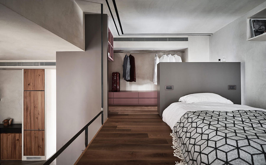 Slaapkamer mét inloopkast in een klein appartement van 40m2! Slaapkamer mét inloopkast in een klein appartement van 40m2!