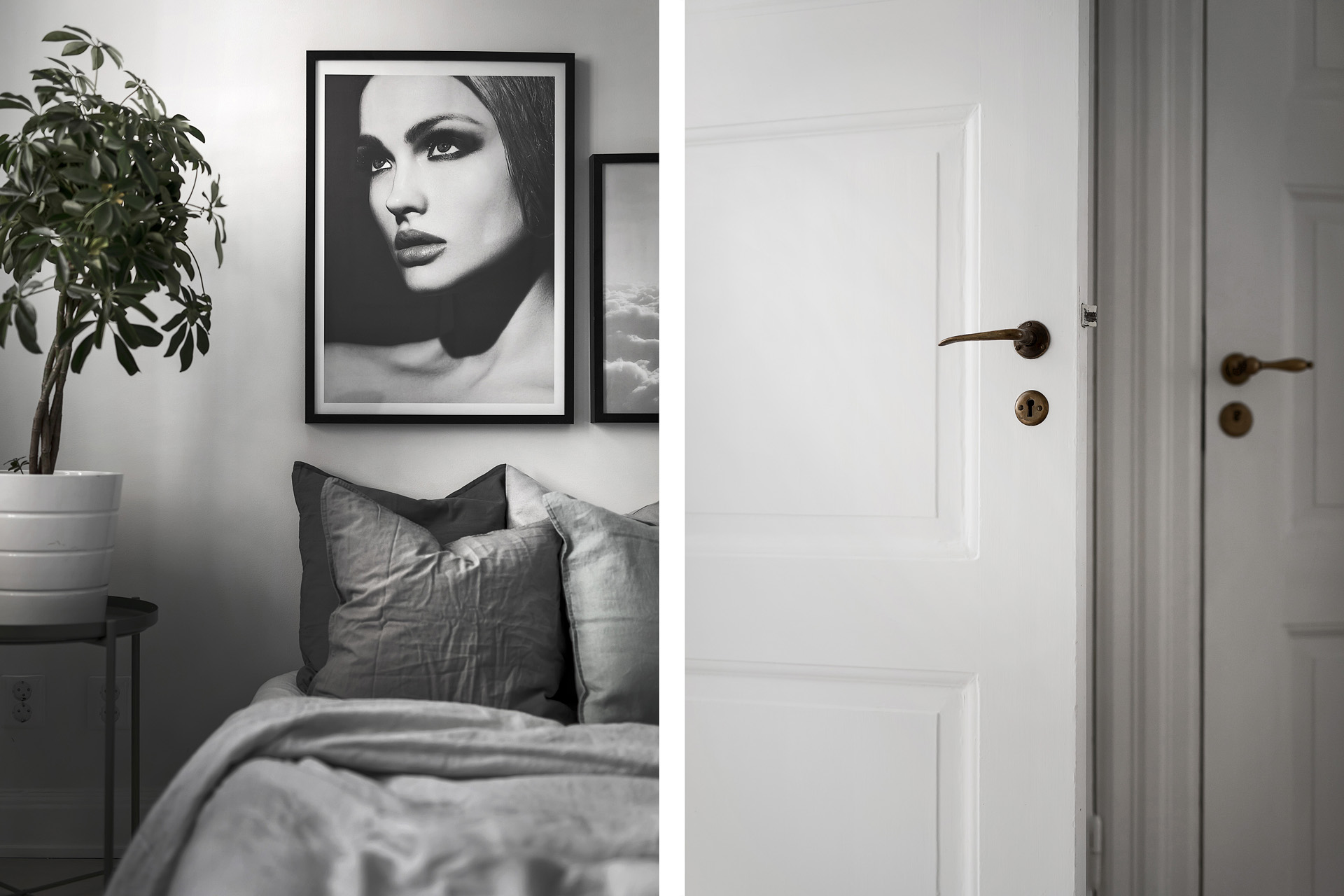Slaapkamer met tip en top styling Slaapkamer met tip en top styling