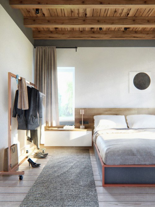 Slaapkamer ontwerp door INT2 architecture Slaapkamer ontwerp door INT2 architecture