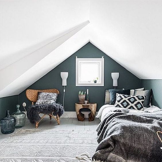 Slaapkamer op zolder Slaapkamer op zolder
