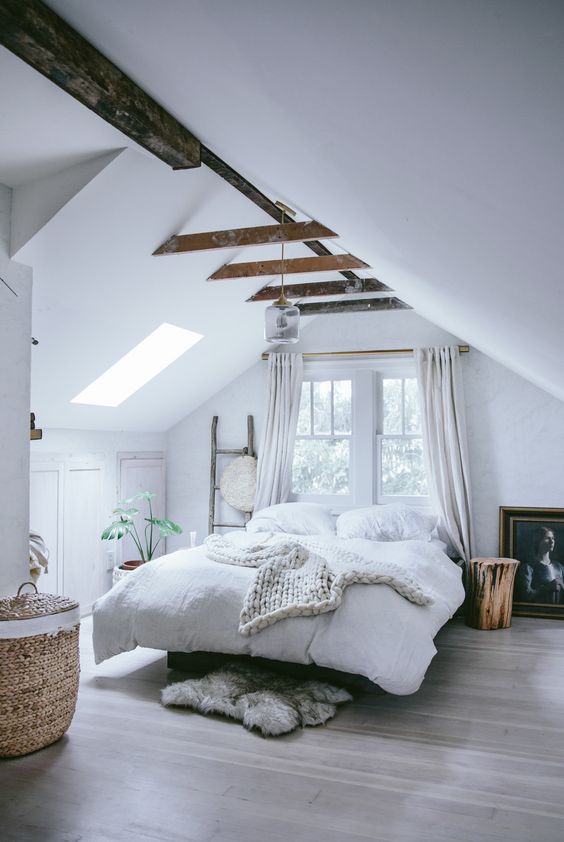 Slaapkamer op zolder Slaapkamer op zolder