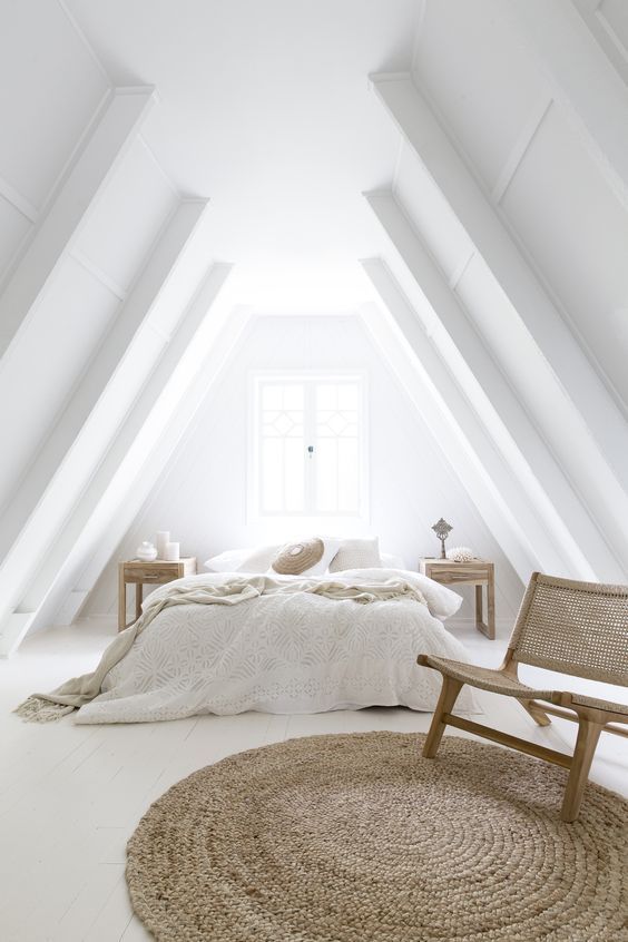 Slaapkamer op zolder Slaapkamer op zolder