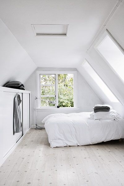 Slaapkamer op zolder Slaapkamer op zolder