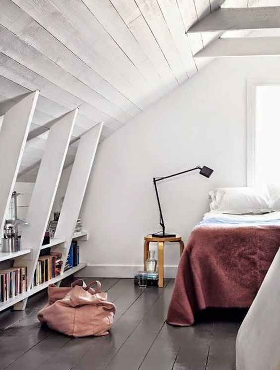 Slaapkamer op zolder Slaapkamer op zolder