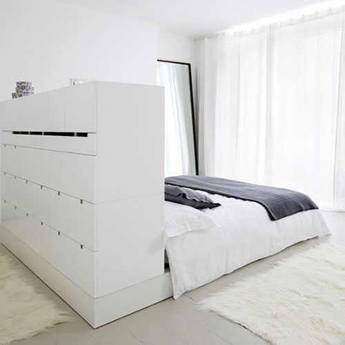 Slaapkamer opbergideeën Slaapkamer opbergideeën
