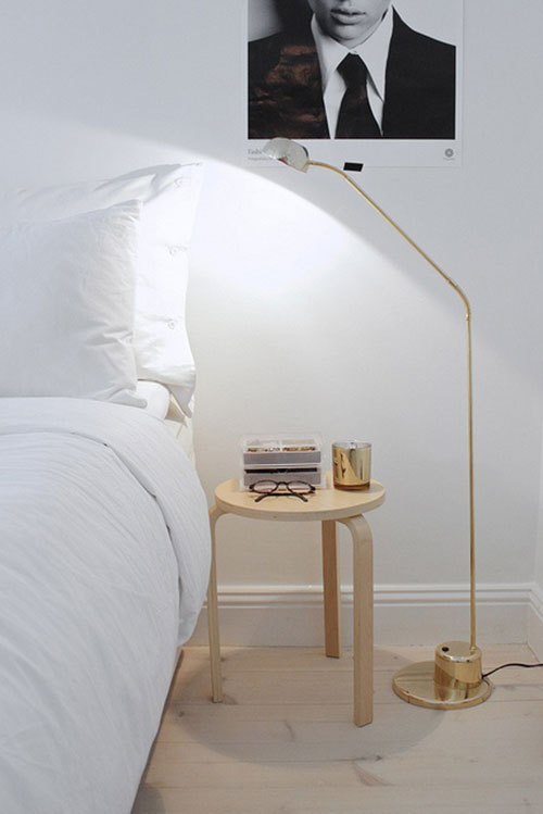 Slaapkamer staande lamp