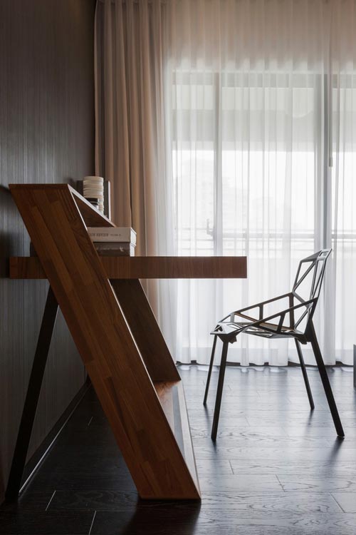 Slaapkamer van het Tea Art huis Slaapkamer van het Tea Art huis
