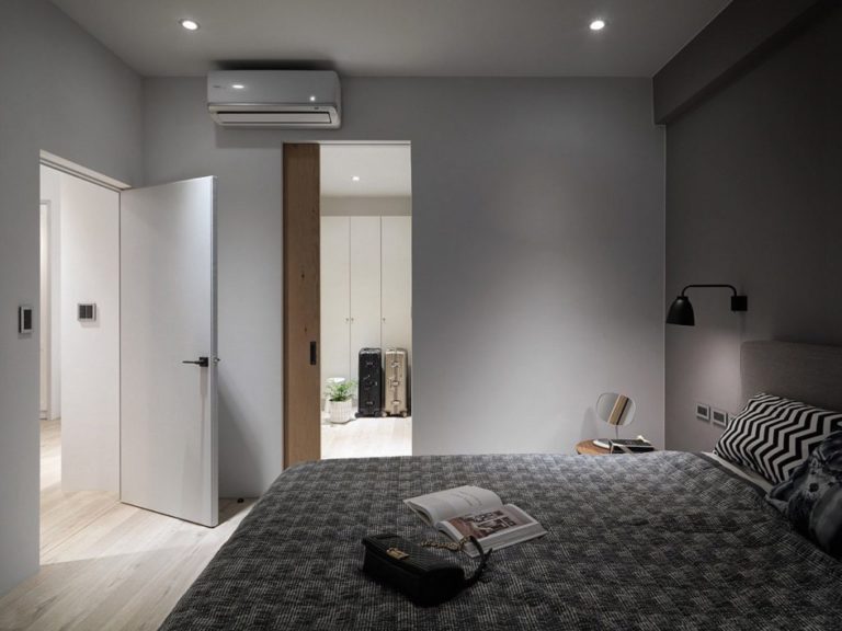Slaapkamer uit Taiwan in modern Scandinavische stijl Slaapkamer uit Taiwan in modern Scandinavische stijl