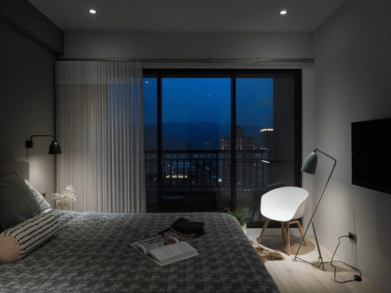 Slaapkamer uit Taiwan in modern Scandinavische stijl Slaapkamer uit Taiwan in modern Scandinavische stijl
