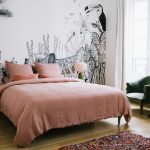 Slaapkamer van Franse Morgane Sézalory.