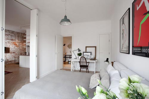 Slaapkamer verbouwing met licht Slaapkamer verbouwing met licht