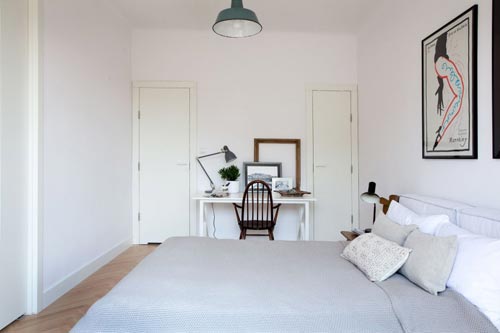 Slaapkamer verbouwing met licht Slaapkamer verbouwing met licht