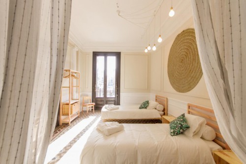 Slaapkamer van Yoga Weeks Slaapkamer van Yoga Weeks