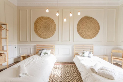 Slaapkamer van Yoga Weeks Slaapkamer van Yoga Weeks