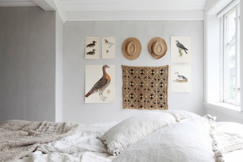 Slaapkamer van Zweedse stylist Mari Strengheilm