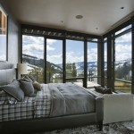 Slaapkamers van ski en golf resort in Montana