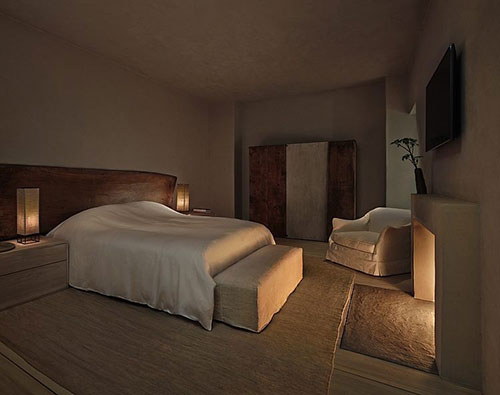 Sobere slaapkamers van Greenwich Hotel Sobere slaapkamers van Greenwich Hotel