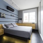 Stoer modern slaapkamer ontwerp door Braziliaanse architecten
