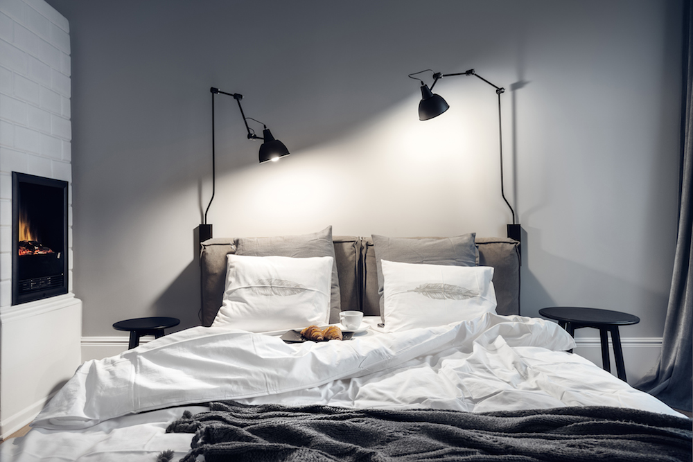 Stoer slaapkamer waar modern, klassiek en industrieel zijn gecombineerd Stoer slaapkamer waar modern, klassiek en industrieel zijn gecombineerd