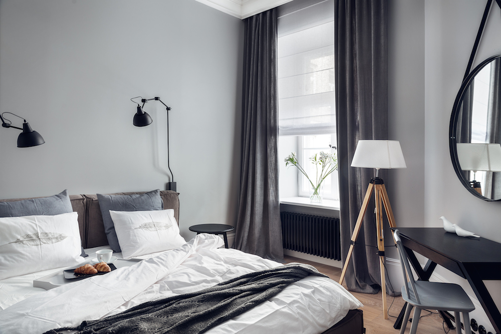 Stoer slaapkamer waar modern, klassiek en industrieel zijn gecombineerd Stoer slaapkamer waar modern, klassiek en industrieel zijn gecombineerd