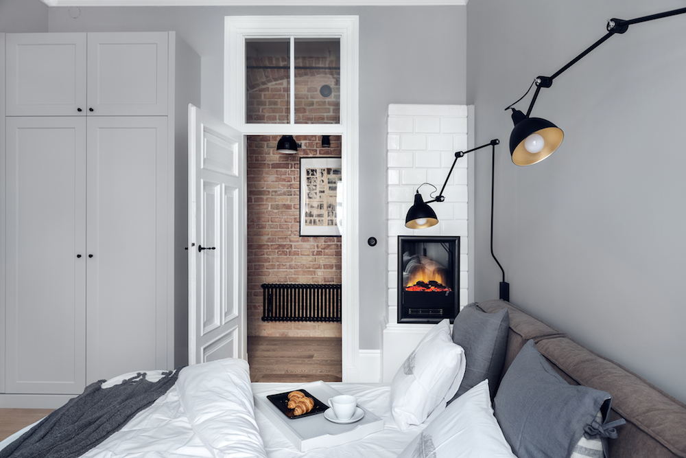 Stoer slaapkamer waar modern, klassiek en industrieel zijn gecombineerd Stoer slaapkamer waar modern, klassiek en industrieel zijn gecombineerd