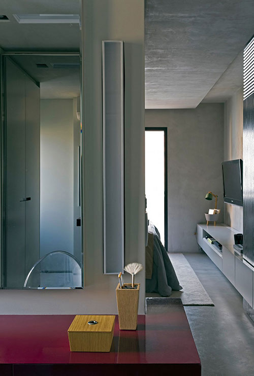 Stoere slaapkamer in Braziliaanse loft Stoere slaapkamer in Braziliaanse loft