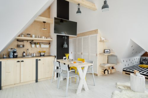 Twee speelse open slaapkamers Twee speelse open slaapkamers