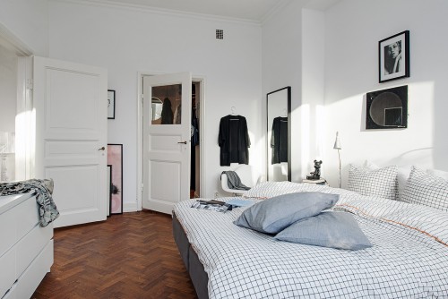 Verkoopstyling Scandinavische slaapkamer Verkoopstyling Scandinavische slaapkamer