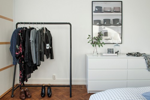 Verkoopstyling Scandinavische slaapkamer Verkoopstyling Scandinavische slaapkamer