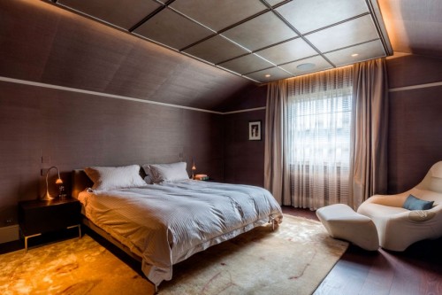 Vintage luxe slaapkamer van St. John's Wood Villa Vintage luxe slaapkamer van St. John's Wood Villa