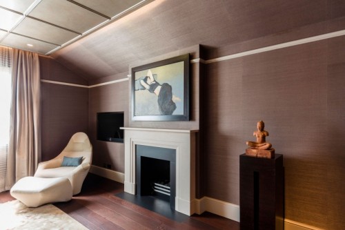 Vintage luxe slaapkamer van St. John's Wood Villa Vintage luxe slaapkamer van St. John's Wood Villa
