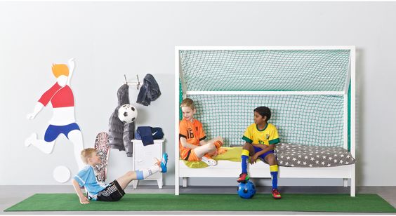 voetbalbed- voetbalbed-