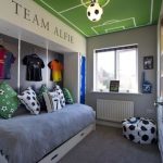 12x Voetbalbed in de kinderkamer