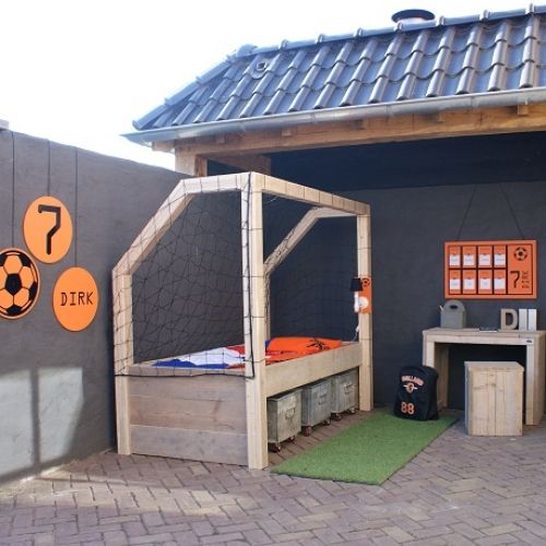 voetbalbed- voetbalbed-
