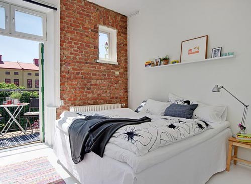 Wandplank voor de slaapkamer Wandplank voor de slaapkamer
