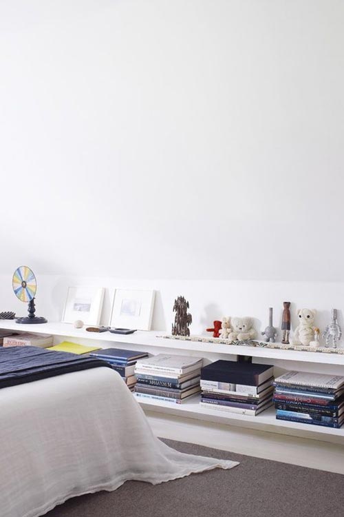 Wandplank voor de slaapkamer Wandplank voor de slaapkamer