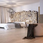 Warme chalet slaapkamer uit Zwitserland