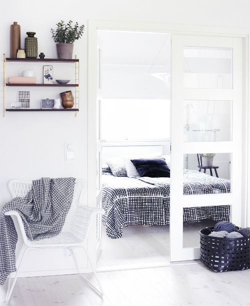 Witte slaapkamer van Riikka Witte slaapkamer van Riikka