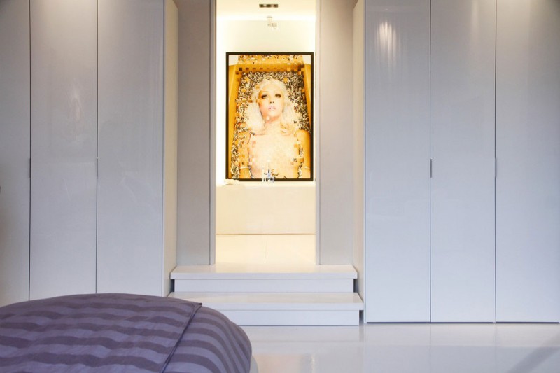 Zachte vrouwelijke slaapkamer Zachte vrouwelijke slaapkamer